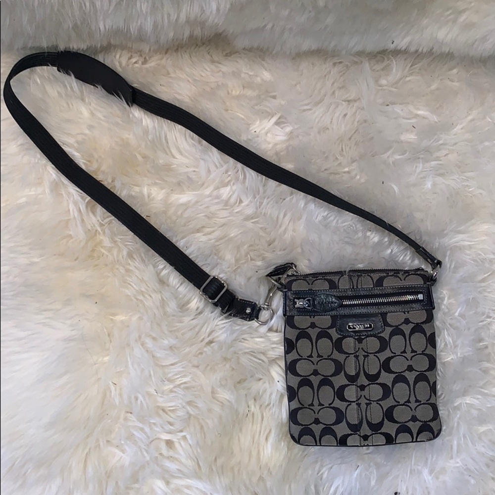Authentic Coach cross body purse